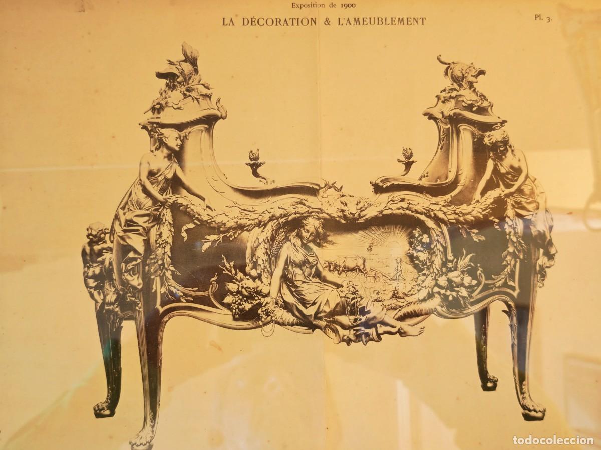 Coleccionismo: DECORACION - A&Ntilde;O 1900 PARIS - Foto 2