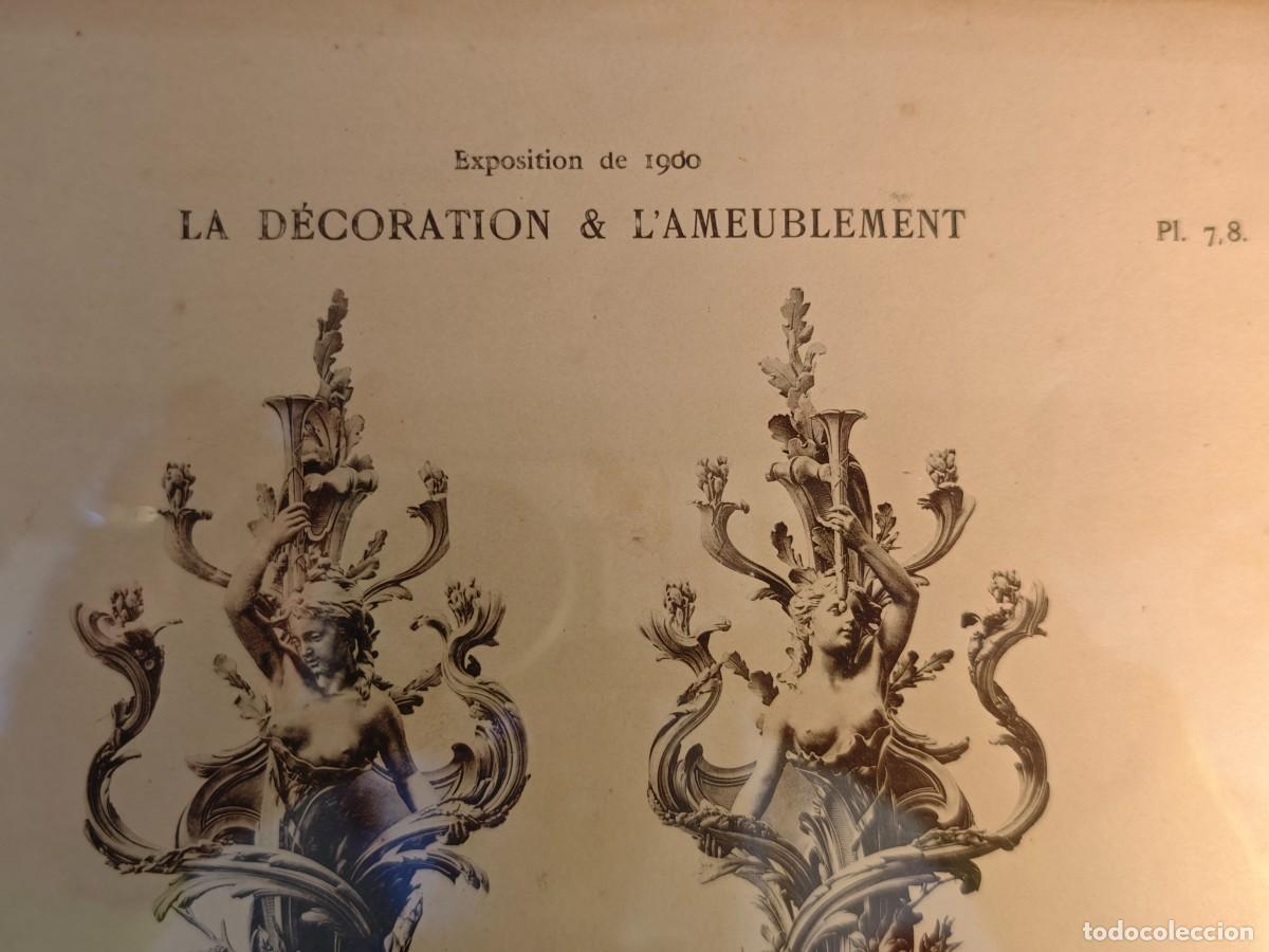 Coleccionismo: DECORACION - A&Ntilde;O 1900 PARIS - Foto 3