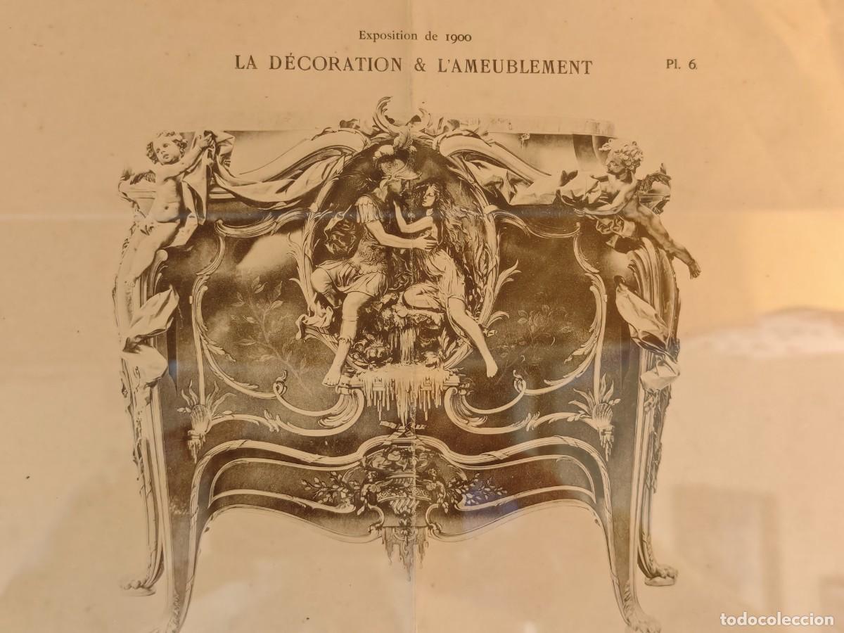 Coleccionismo: DECORACIO - A&Ntilde;O 1900 PARIS - Foto 2