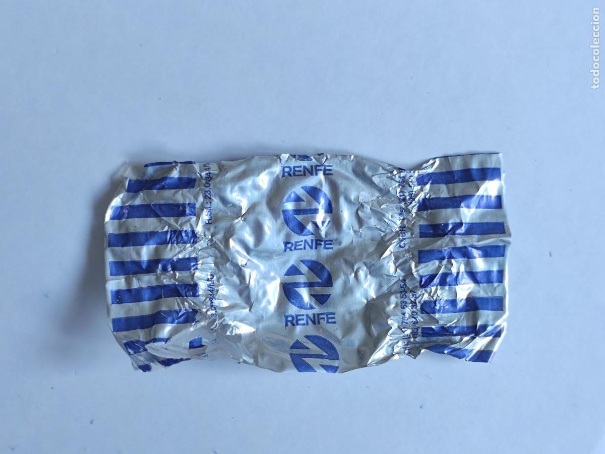 Coleccionismo: ENVOLTORIO CARAMELO - RENFE - TREN FERROARRIL