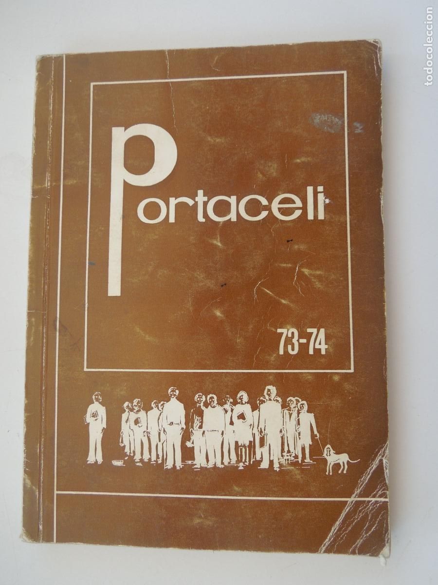 Coleccionismo: PORTACELI - CURSO 1973-1974 SEVILLA PROGRAMA COLEGIO INMACULADO CORAZON DE MARIA