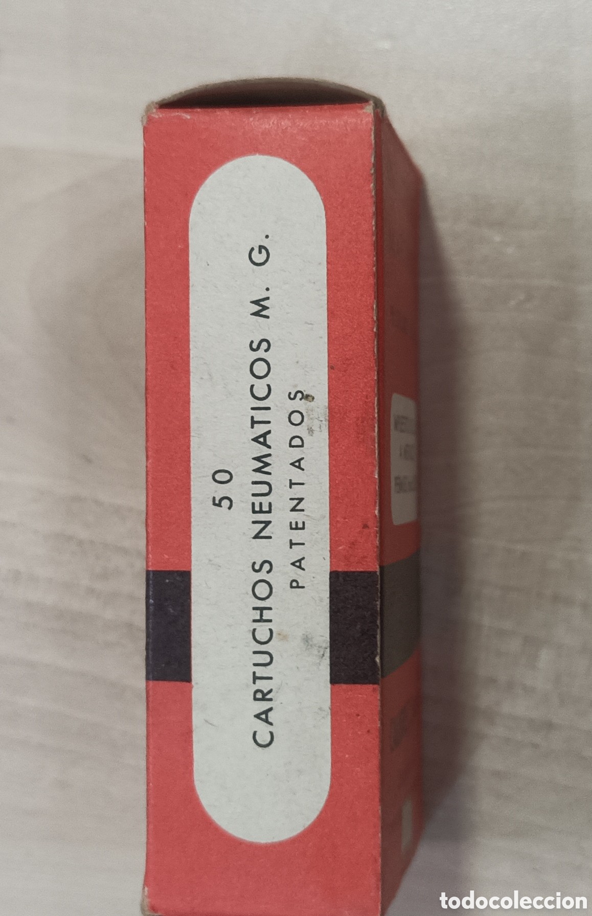 Coleccionismo: Antigua caja de balines - Foto 7