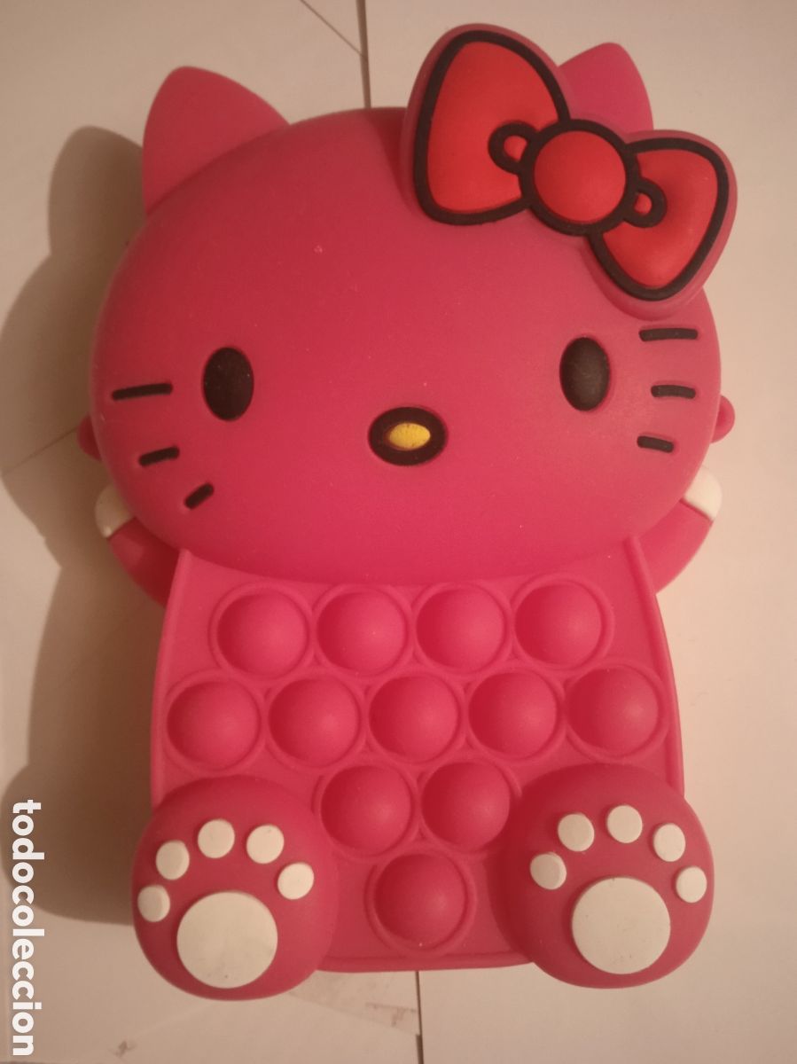 Coleccionismo: MONEDERO DE GOMA HELLO KITTY NUEVO