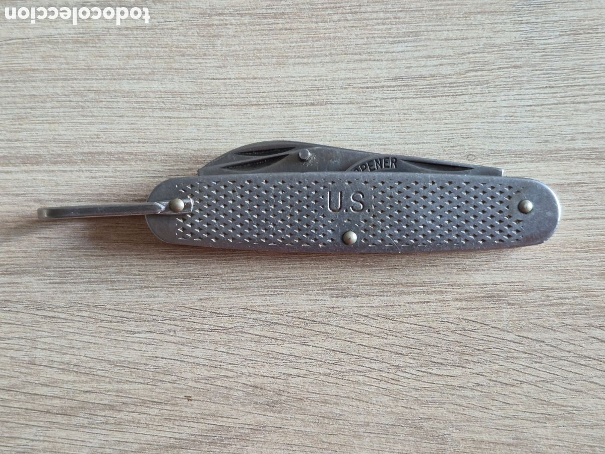 Coleccionismo: Navaja Militar Camillus U.S. Army - Ej&eacute;rcito Am&eacute;ricano 1970 - Guerra Vietnam - 9,5 cm. - EXCELENTE .