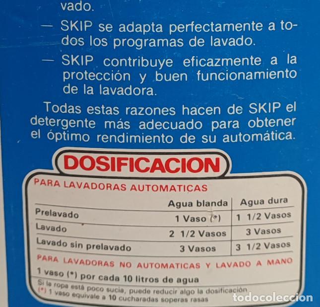 Coleccionismo: ANTIGUO TAMBOR DE DETERGENTE SKIP - Foto 9