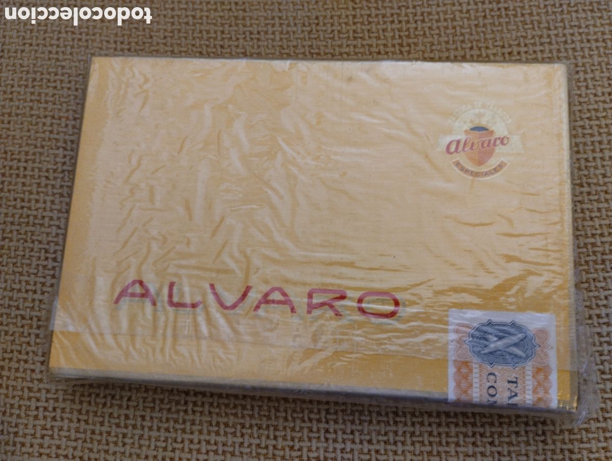 Coleccionismo: Caja de puros antigua Alvaro Ranger 10