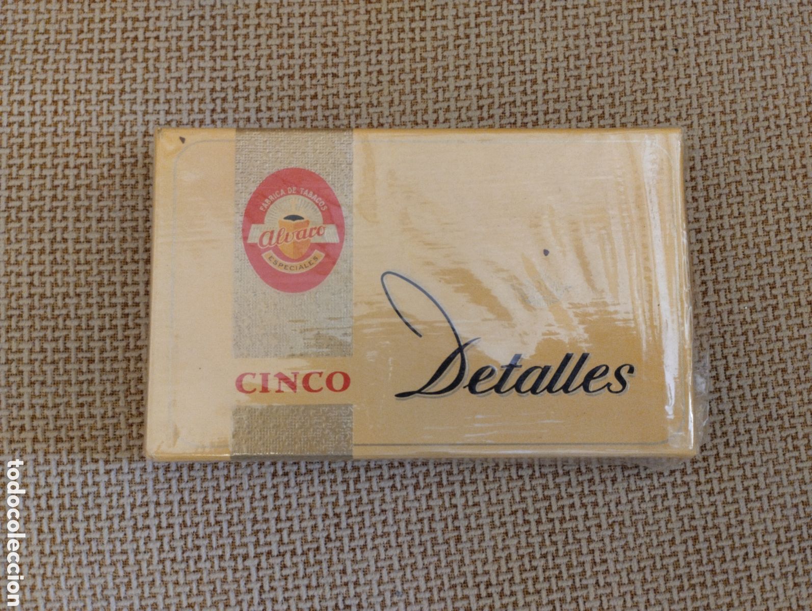 Coleccionismo: Caja puros Alvaro 5 Detalles