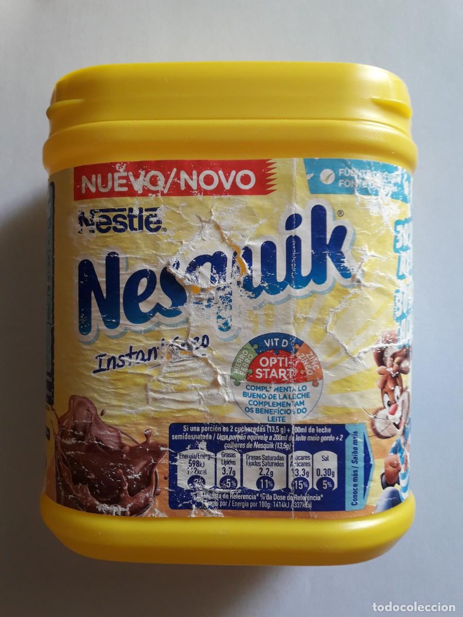 Coleccionismo: Nesquik Bote de pl&aacute;stico - Foto 1