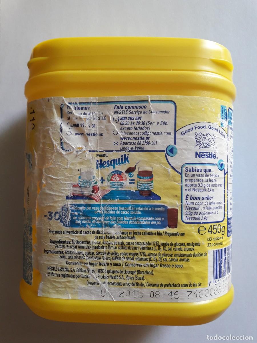 Coleccionismo: Nesquik Bote de pl&aacute;stico - Foto 7