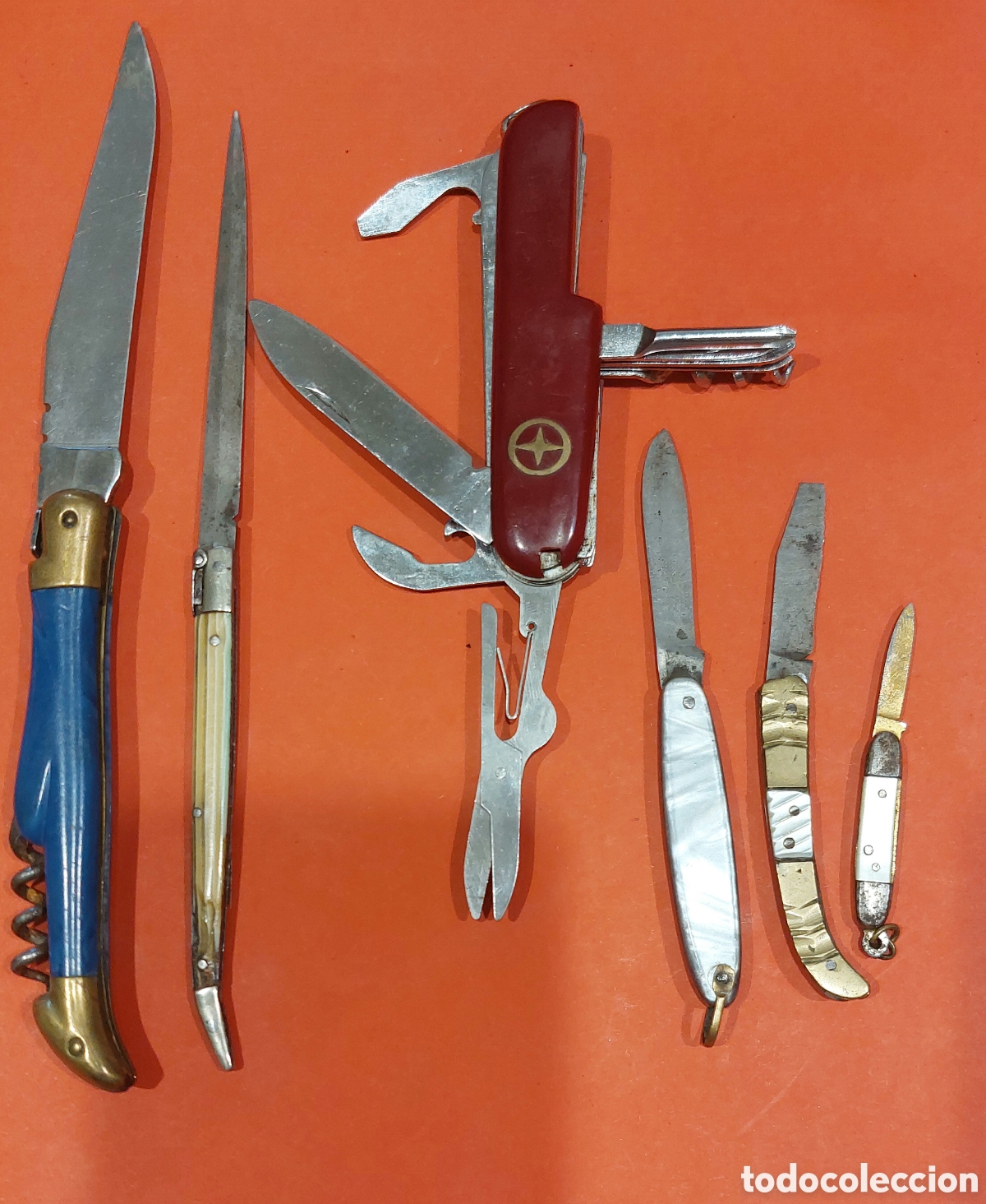 Coleccionismo: LOTE DE 6 NAVAJAS ESPA&Ntilde;OLAS - Foto 3