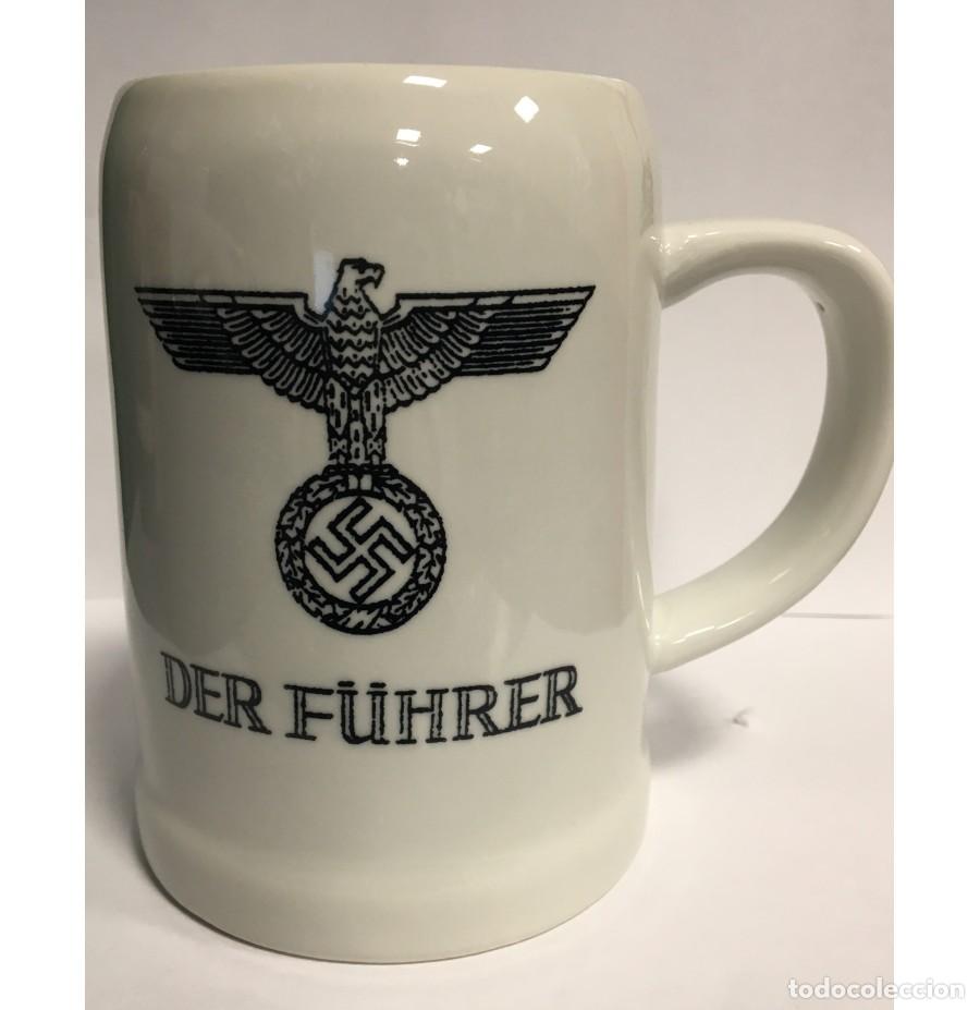 Coleccionismo: Jarra de Cerveza Wehrmacht &ldquo;Der F&uuml;hrer&rdquo;