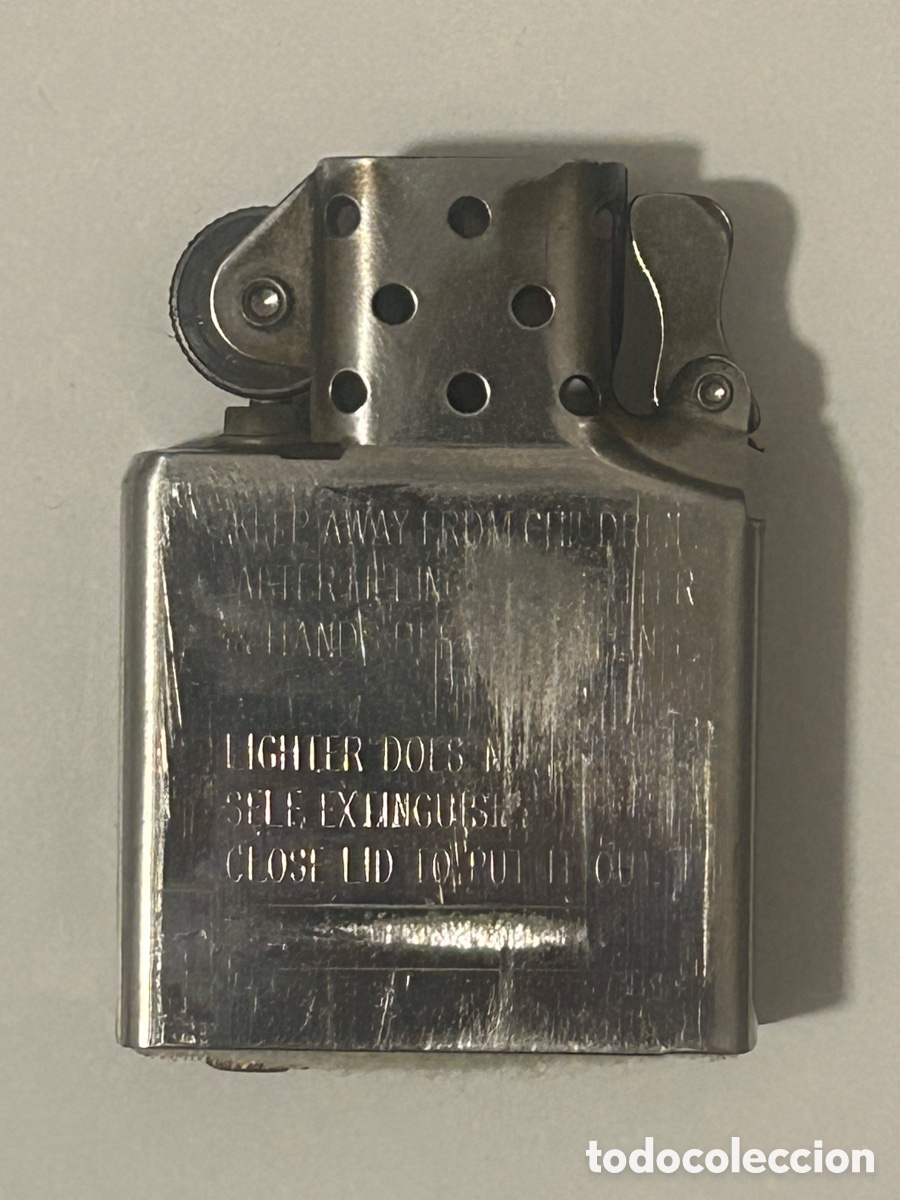 Coleccionismo: Zippo REAL MADRID Original - Foto 5