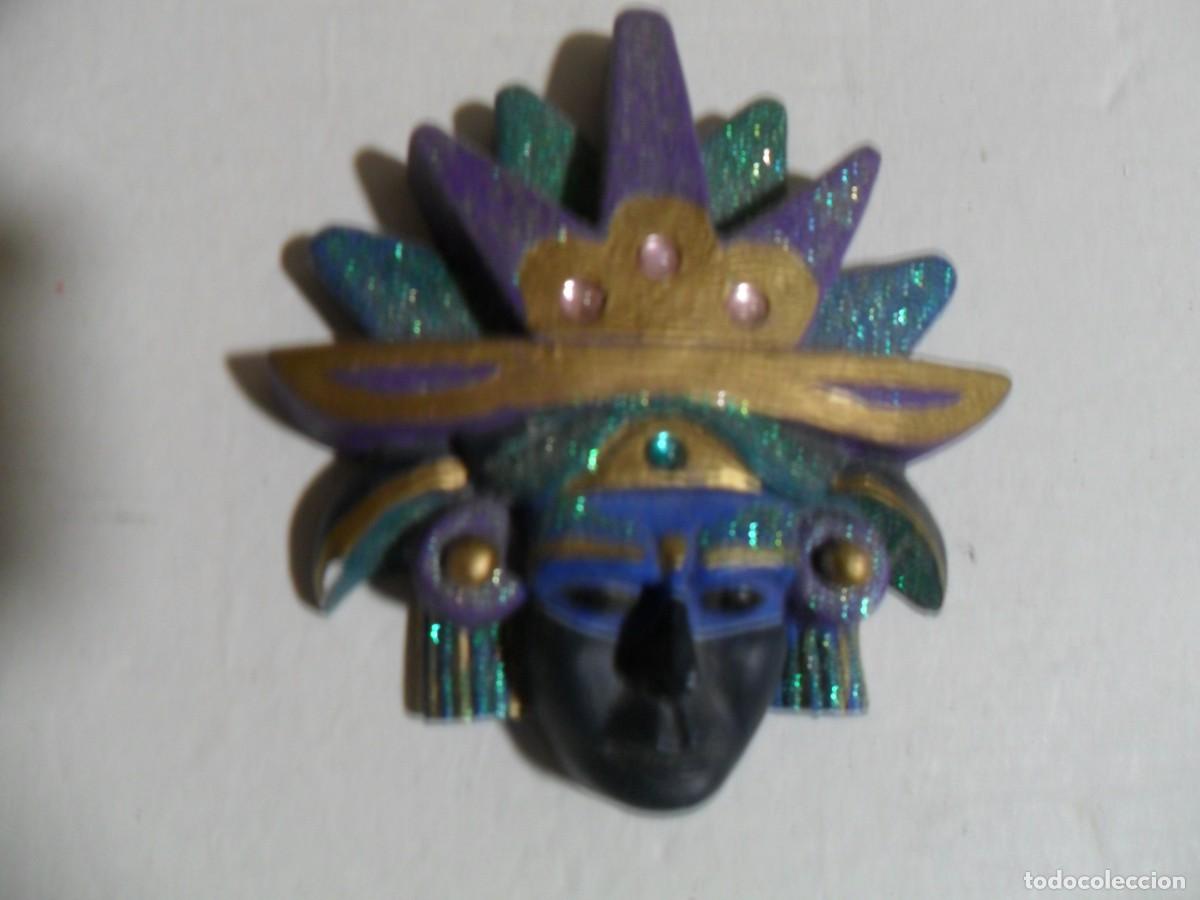 Coleccionismo: MASCARA AZTECA DE COLECCION DE MEXICO - Foto 1