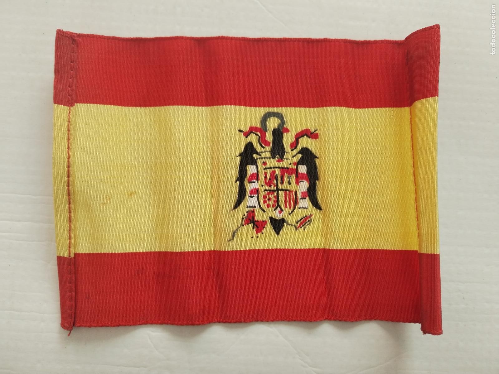 Collectionnisme: bandera de espa&ntilde;a con aguila de san juan - c171