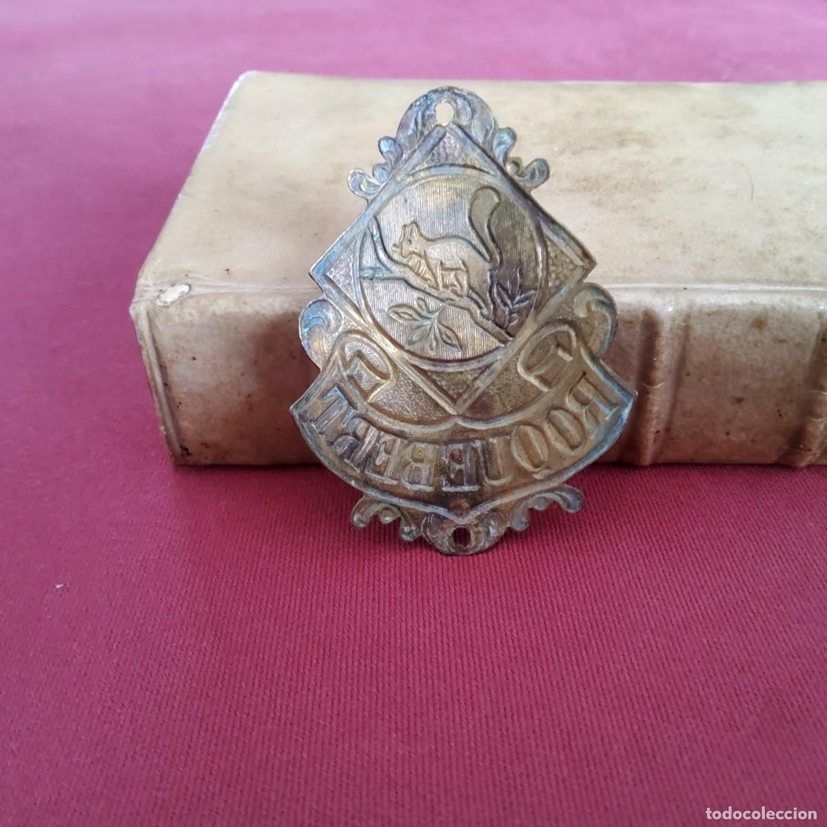 Coleccionismo: ANTIGUO EMBLEMA DE BICICLETA, ROQUEBERT - Foto 4
