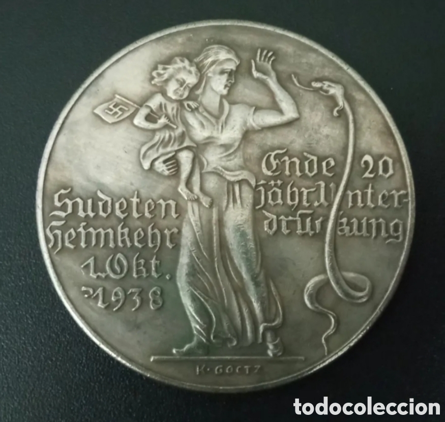 Collectionnisme: MEDALLA CONMEMORATIVA 1938. MONEDA ALEMANIA NAZI. NSDAP. TERCER REICH. WWI