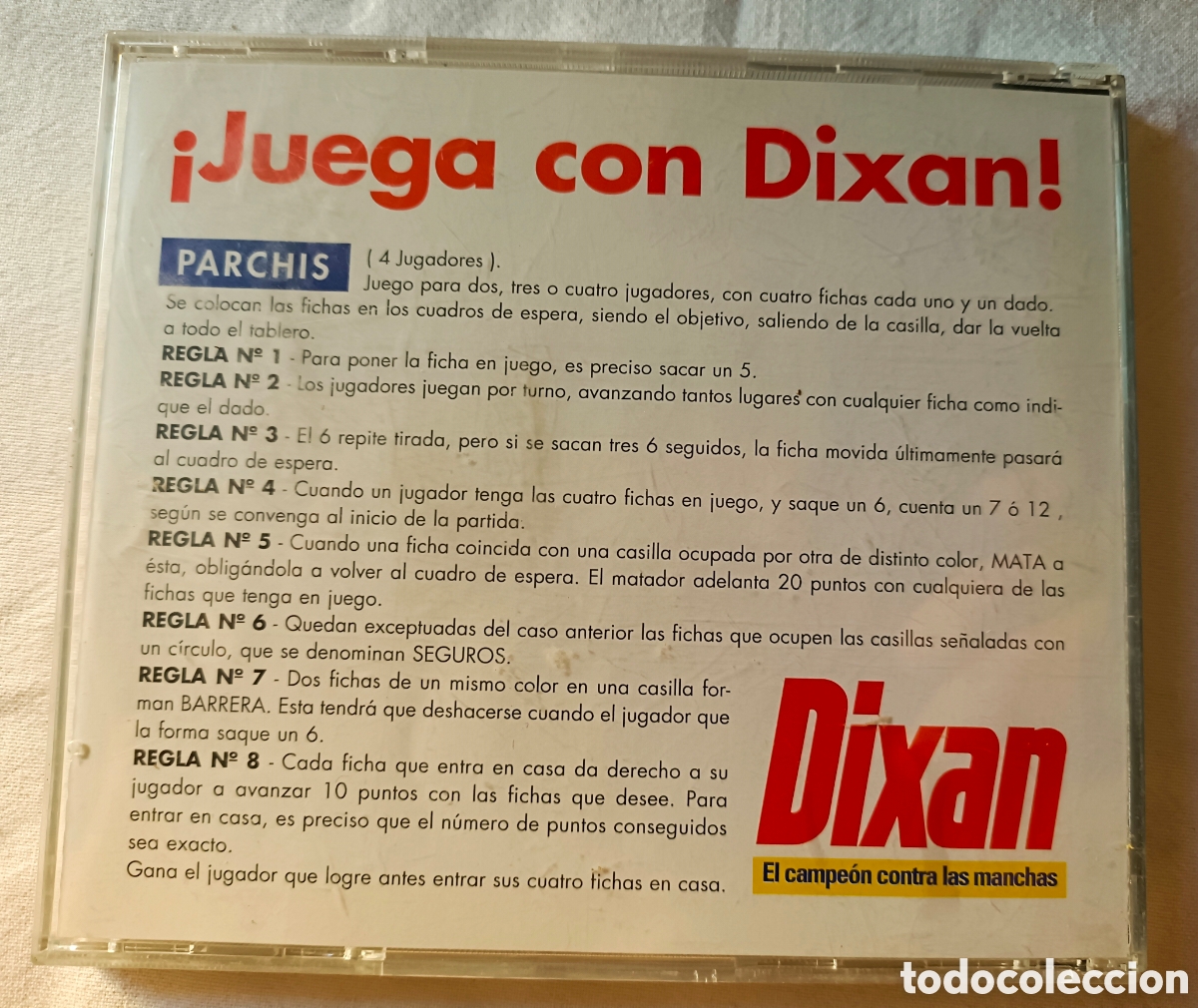 Coleccionismo: Parchis magnetico en cd Dixan - Foto 3