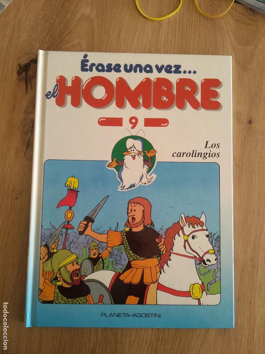 Coleccionismo: LIBRO ERASE UNA VEZ EL HOMBRE LOS CAROLINGIOS TOMO 9 DE PLANETA-AGOSTINI