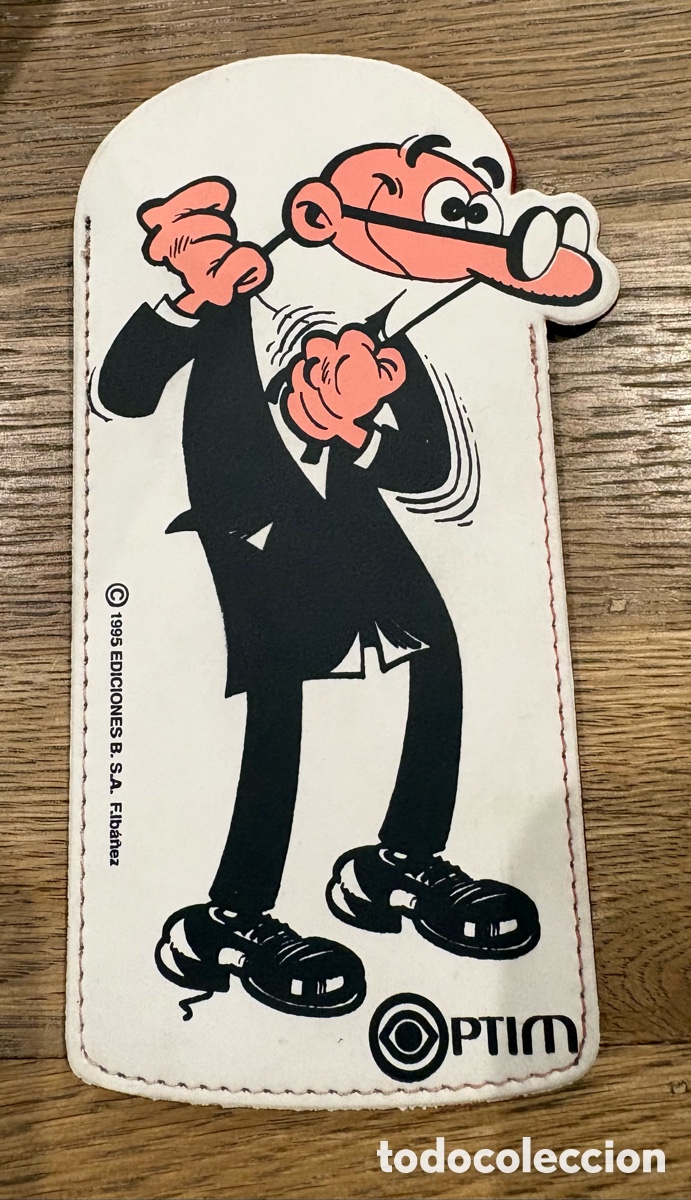 Coleccionismo: Funda Gafas Mortadelo 1995 Optim 16 cm - Foto 1