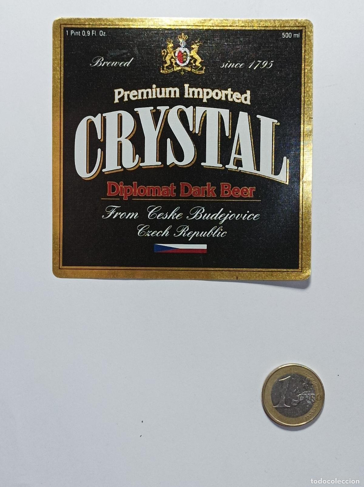 Collectionnisme: BUDWEISER. ETIQUETA CERVEZA ORIGINAL. NUEVA. ANTIGUA SIN PEGAR.