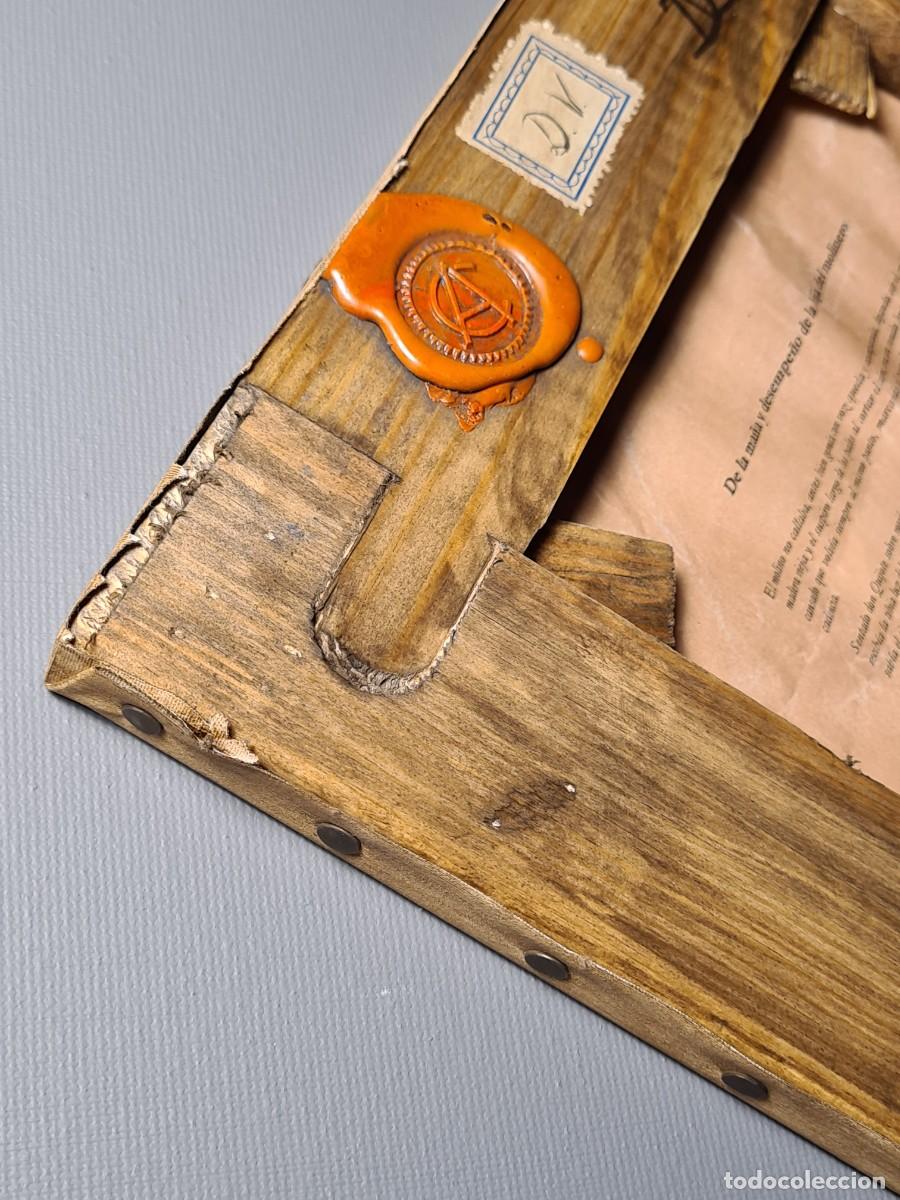 Coleccionismo: DON QUIJOTE Y LA HIJA DEL MOLINERO. OLEO EROTICO ANONIMO. 33X24 CM. PINTURA DE GABINETE