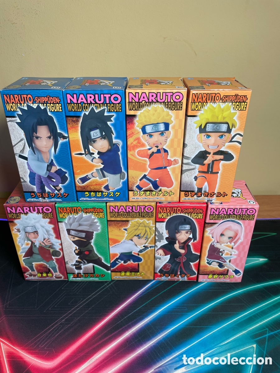 Colecionismo: SIN ABRIR! Figuras Naruto 20 aniversario Originales Nuevas WCF