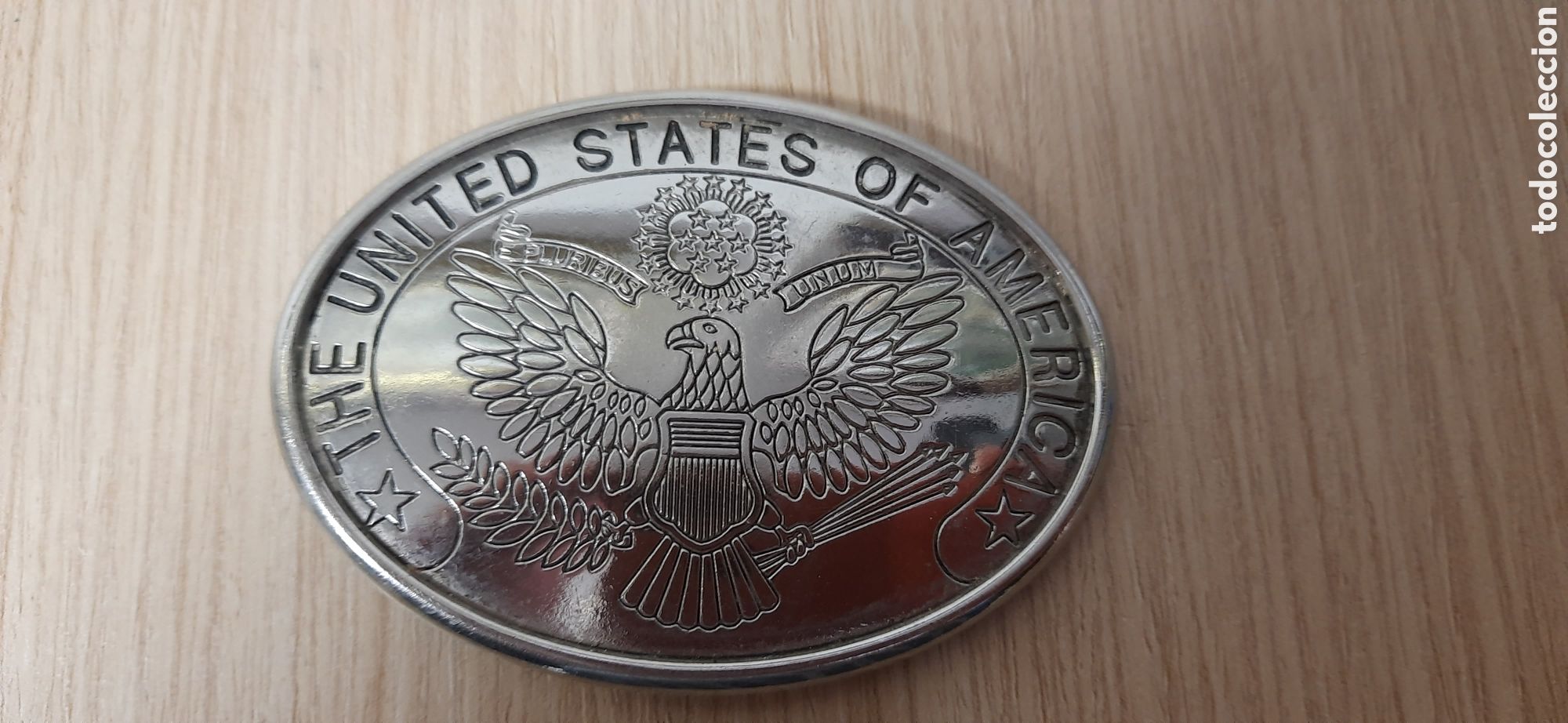 Coleccionismo: Hebilla the unite states ofrece america