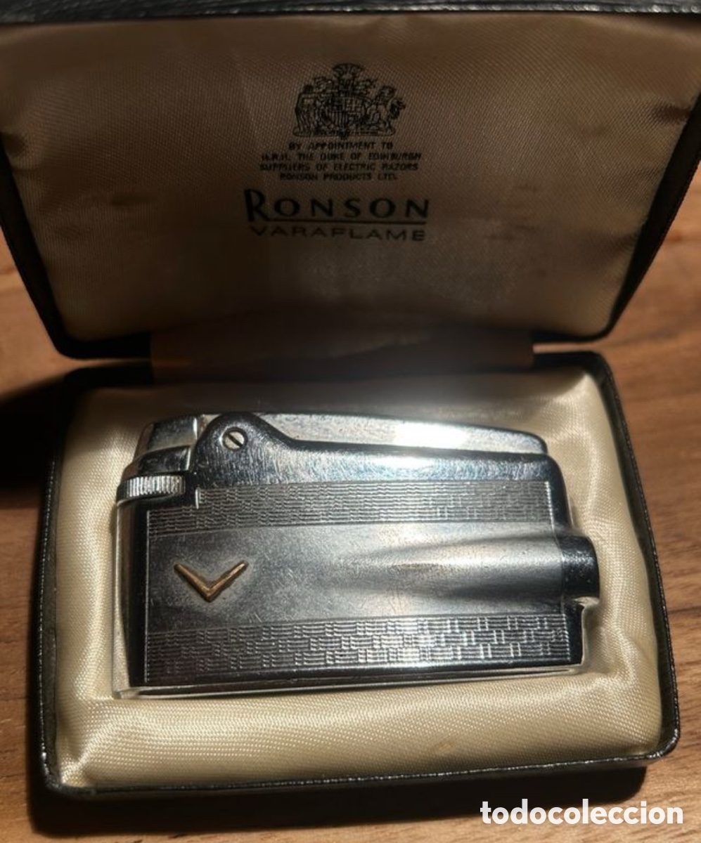 Coleccionismo: Mechero RONSON VAREFLAME con caja - Foto 1