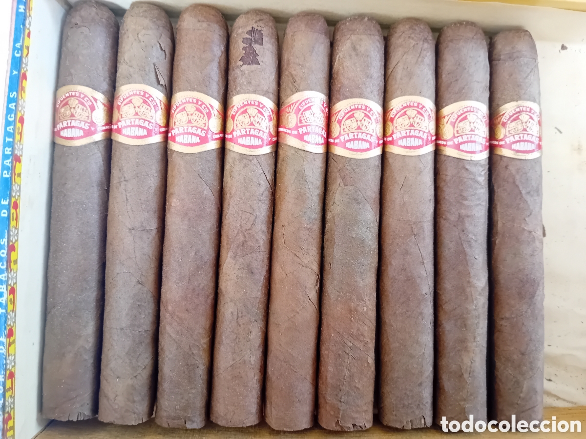 Coleccionismo: flor de tabacos de partagas