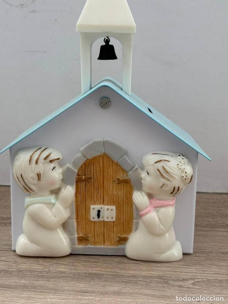 Coleccionismo: HUCHA CON FORMA DE IGLESIA - Foto 4
