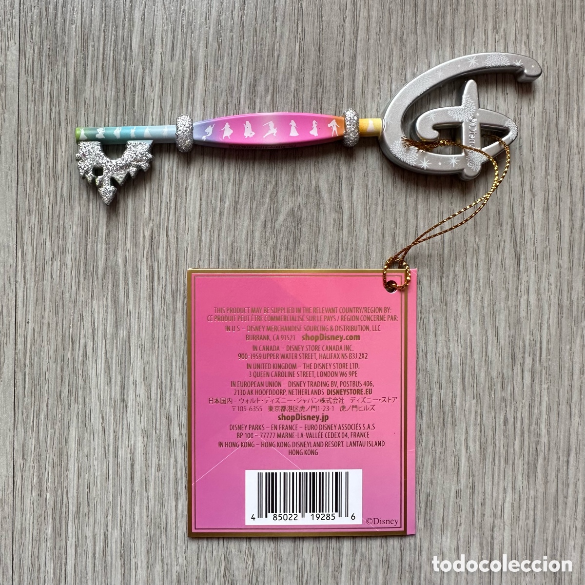 Coleccionismo: Llave World Princess Week Disney Store - Foto 5