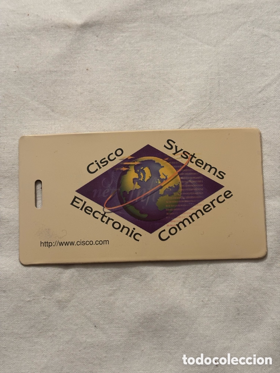 Coleccionismo: Etiqueta publicidad vintage CISCO