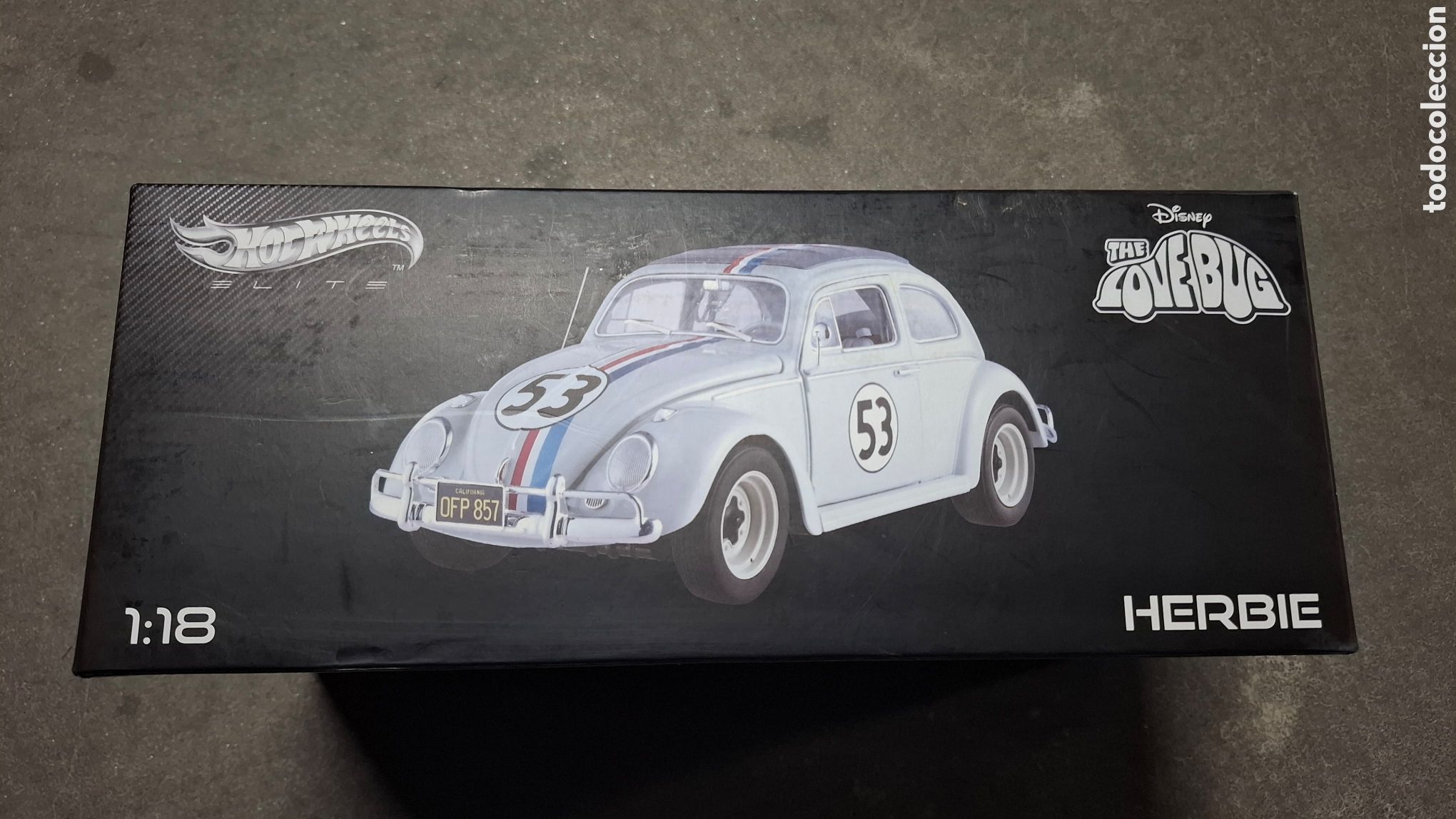 Coleccionismo: ​&rdquo;Hot Wheels Elite 1:18 - Herbie The Love Bug (2014) - BCT80 - MISB (Mint in Sealed Box)&rdquo;