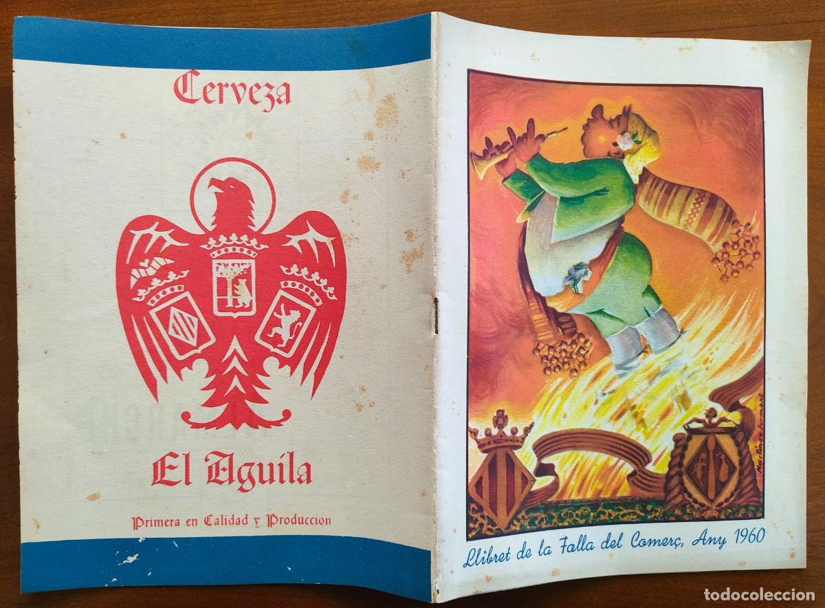 Coleccionismo: LLIBRET DE LA FALLA DEL COMER&Ccedil; A&Ntilde;O 1960 - VALENCIA - Foto 2