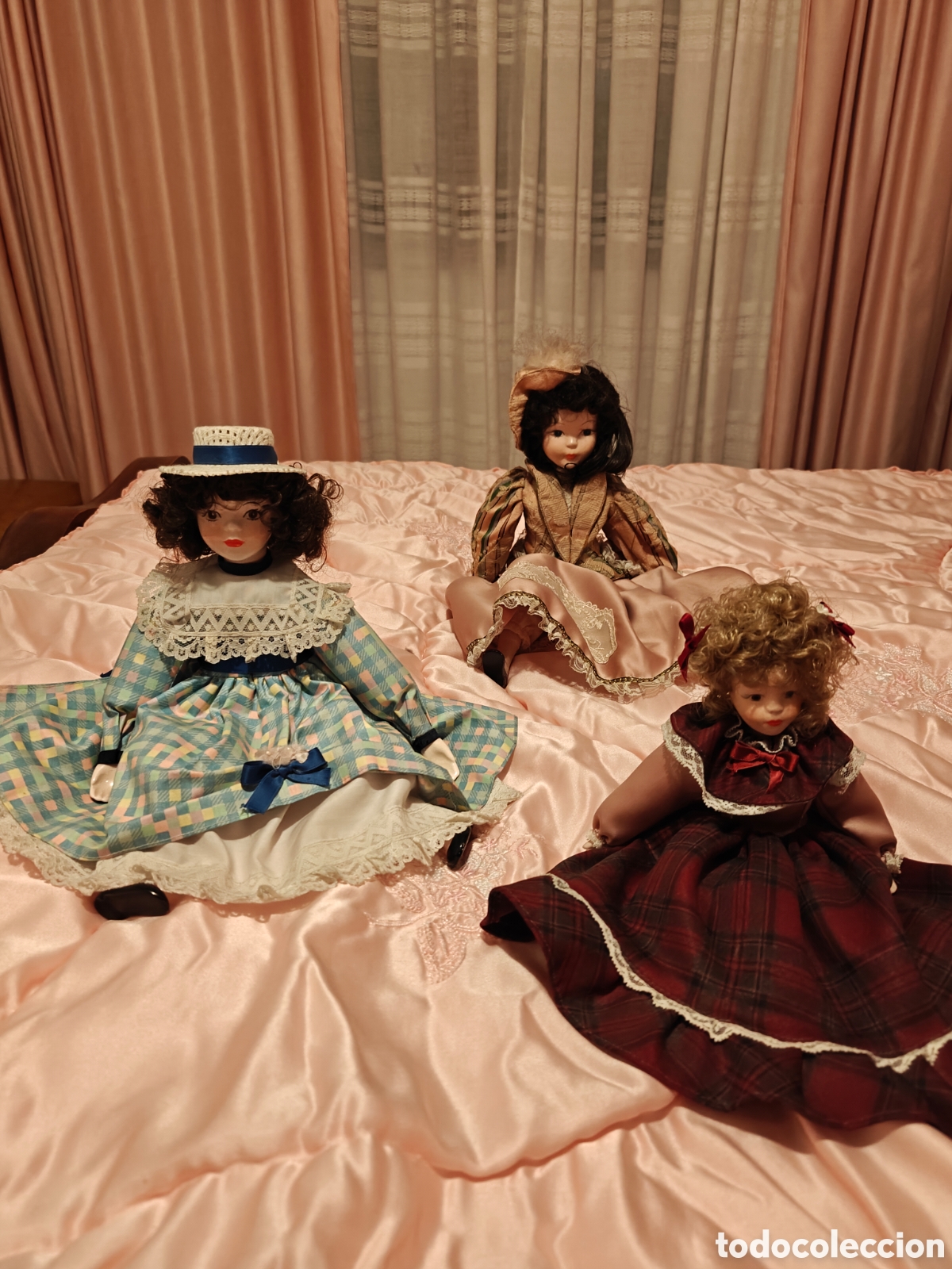 Coleccionismo: Mu&ntilde;ecas porcelana diferentes estilos