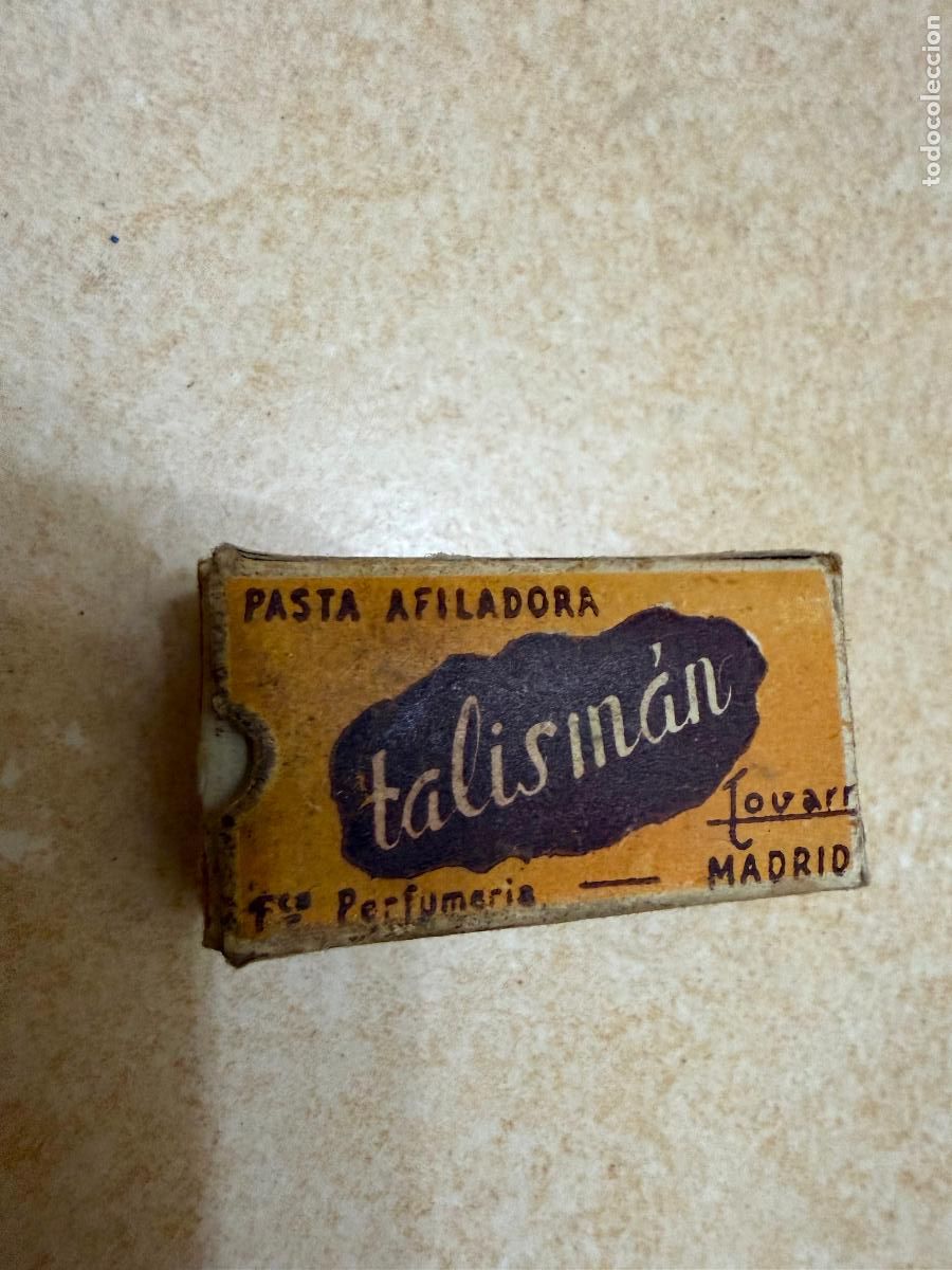 Coleccionismo: Pasta afiladora talisman