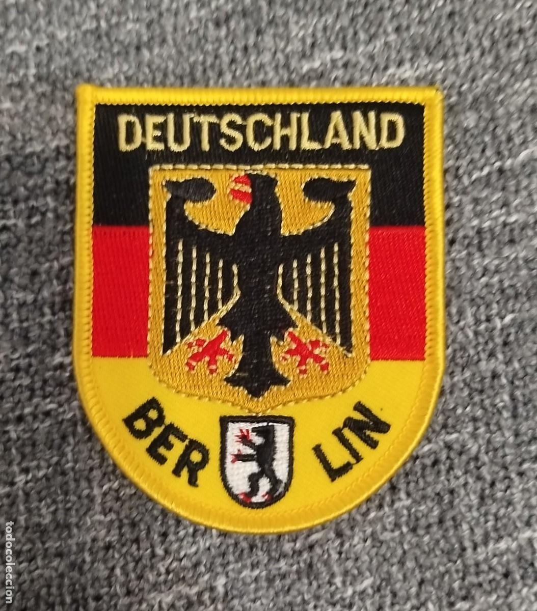 Colecionismo: Parche Deutschland Berlin (nuevo)