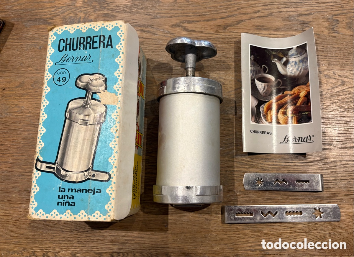 Coleccionismo: CHURRERA BERNAR COMPLETA Y SIN USO