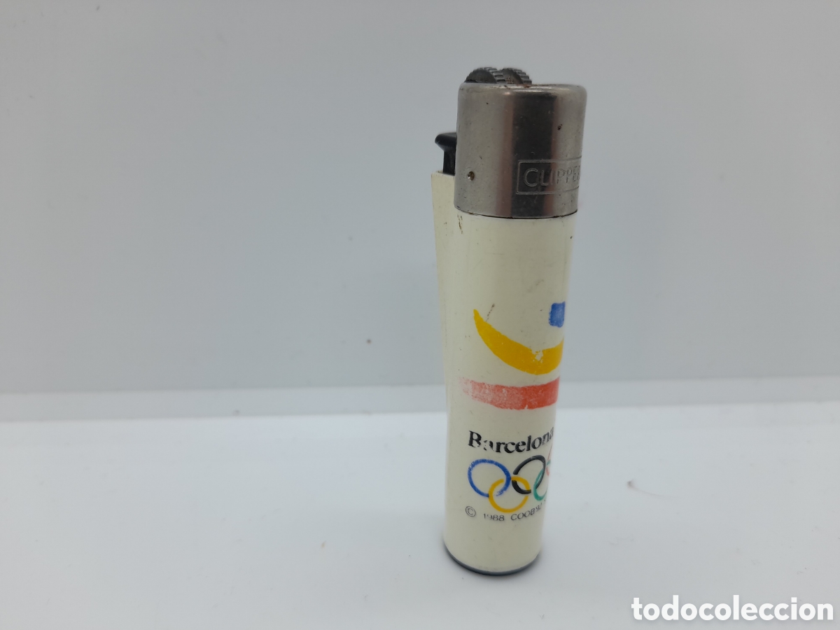 Coleccionismo: ANTIGUO MECHERO CLIPPER. BARCELONA 92. - Foto 3
