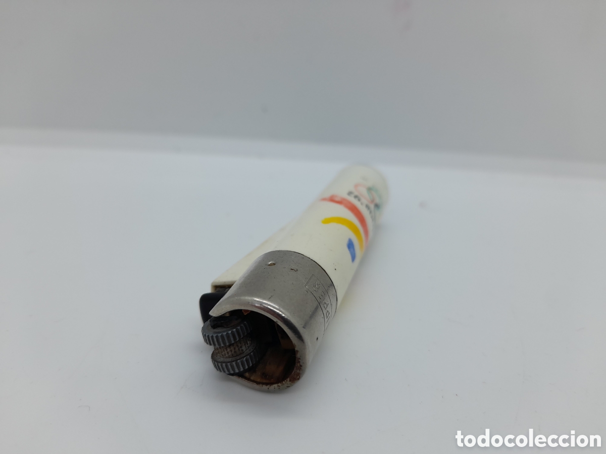 Coleccionismo: ANTIGUO MECHERO CLIPPER. BARCELONA 92. - Foto 4