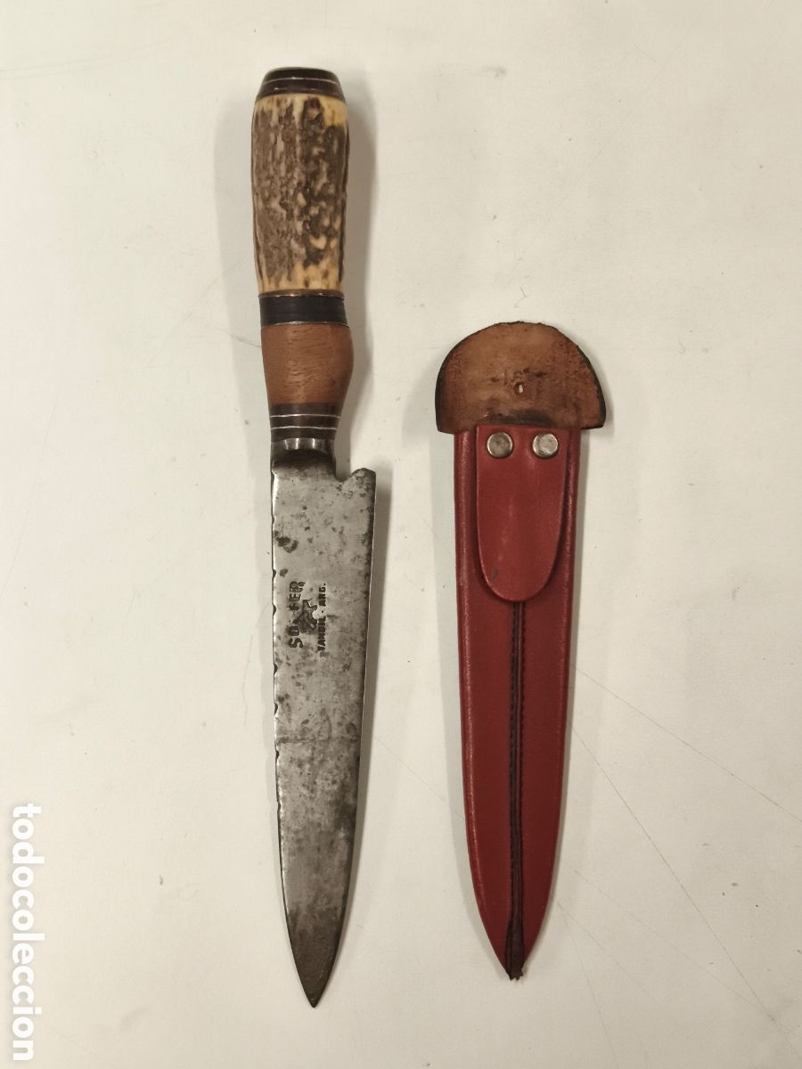 Coleccionismo: Cuchillo antiguo Solfer Tandil Argentina