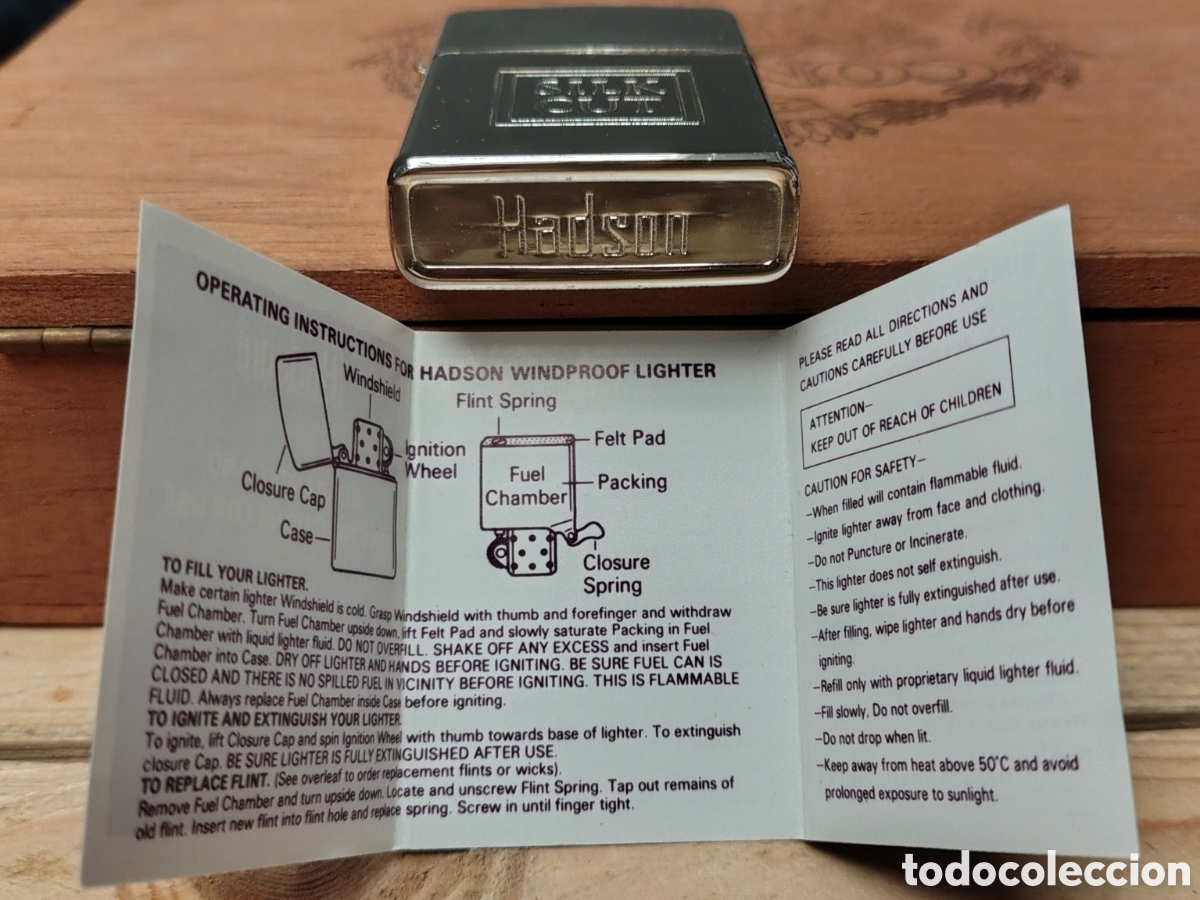 Coleccionismo: Mechero Promocional Silk Cut Hadson - Foto 5