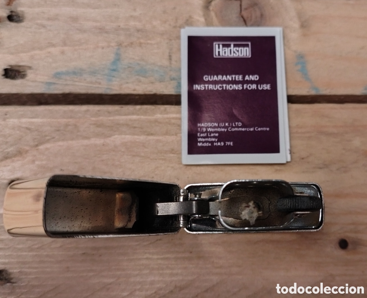 Coleccionismo: Mechero Promocional Silk Cut Hadson - Foto 6
