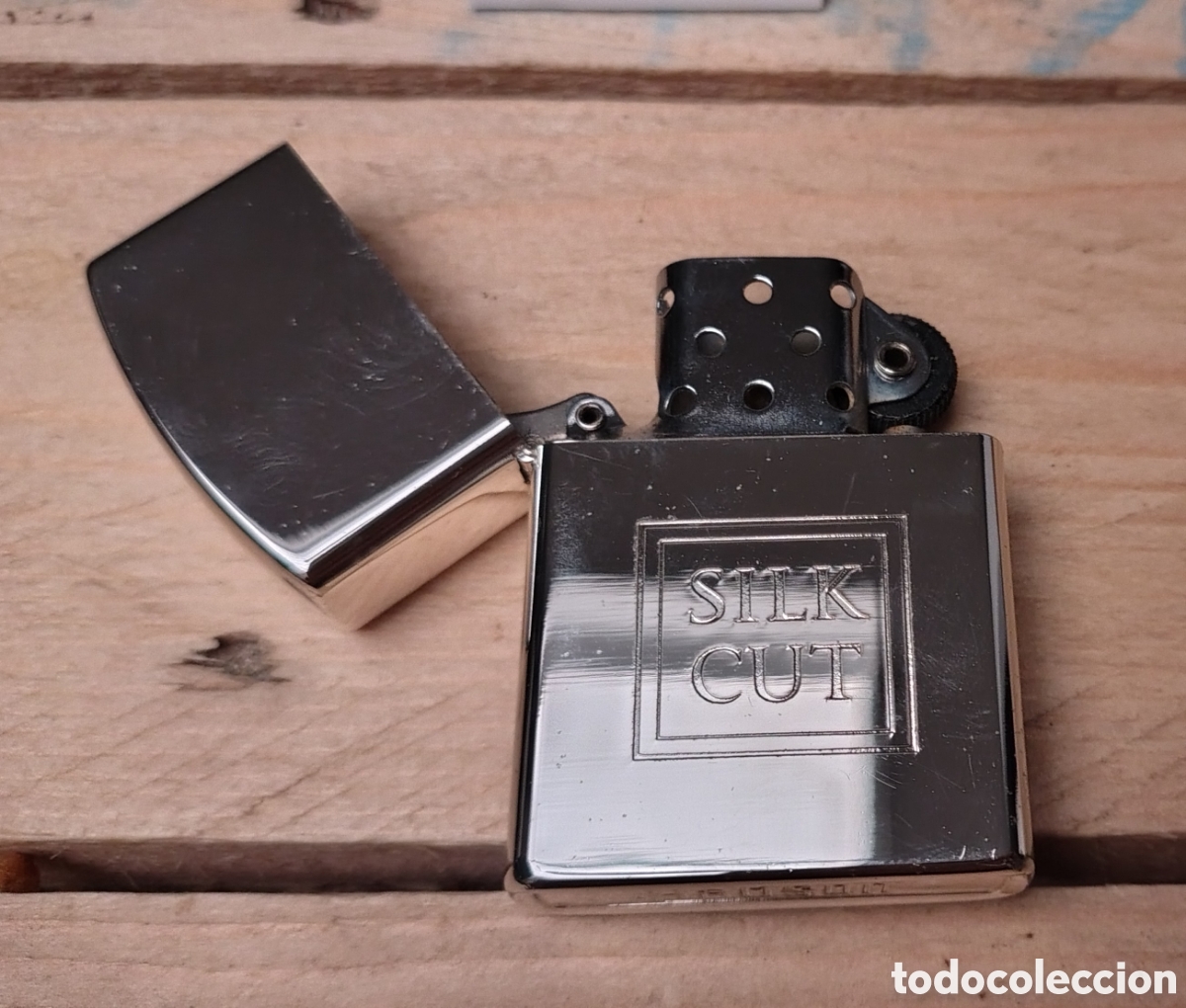 Coleccionismo: Mechero Promocional Silk Cut Hadson - Foto 7