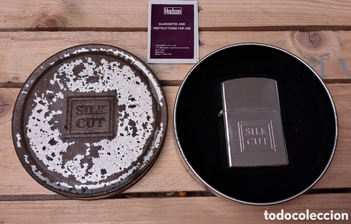 Coleccionismo: Mechero Promocional Silk Cut Hadson - Foto 1