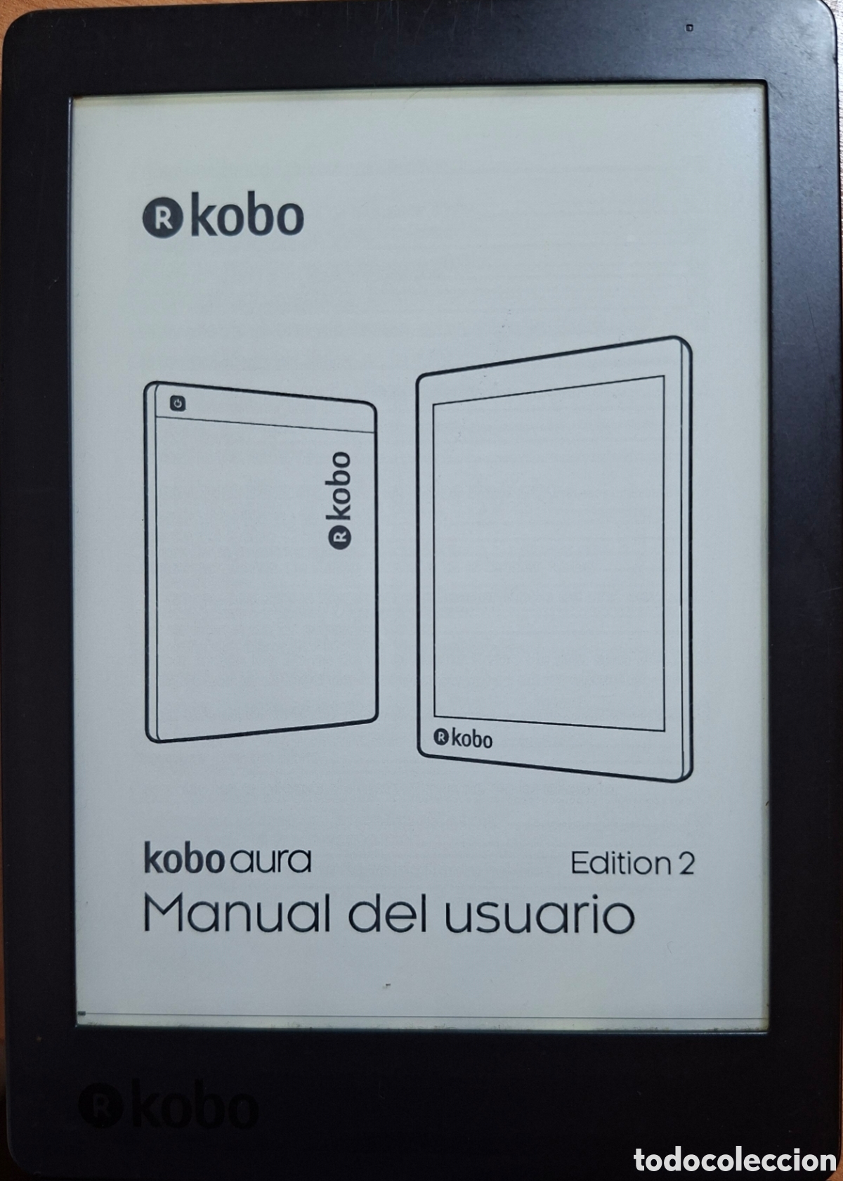 Coleccionismo: Kobo Aura Edition 2 N236 eReader Wi-Fi 6.0&rdquo; 4GB . black - COM CARREGADOR