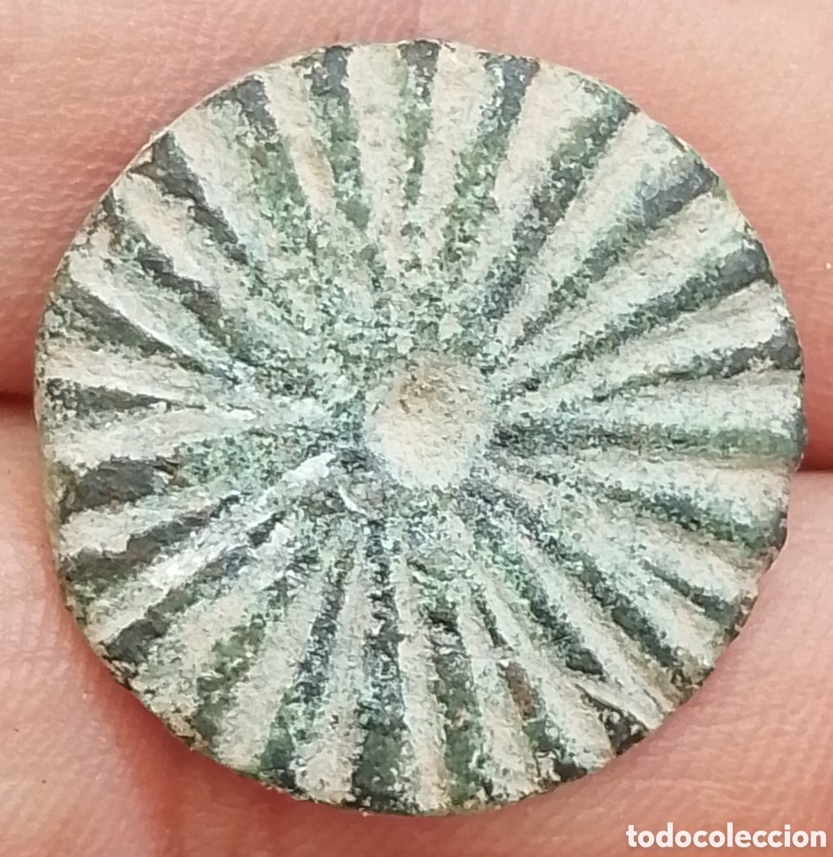 Coleccionismo: A-Boton hisp&aacute;nico serie Radiados tipo G54.1 asa XA-18 raro asi