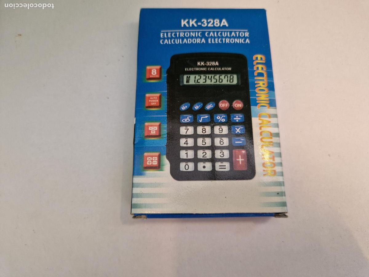 Coleccionismo: BONITA CALCULADORA DE BOLSILLO. COLOR NEGRA. NUEVA.