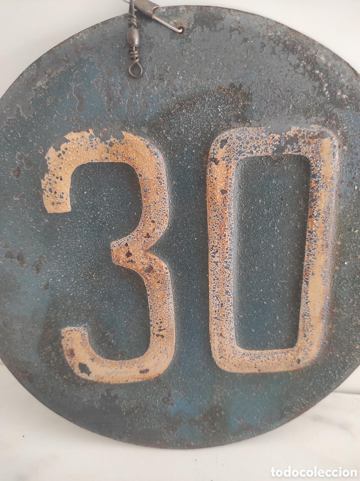 Coleccionismo: Placa de coche de autoescuela - Foto 2