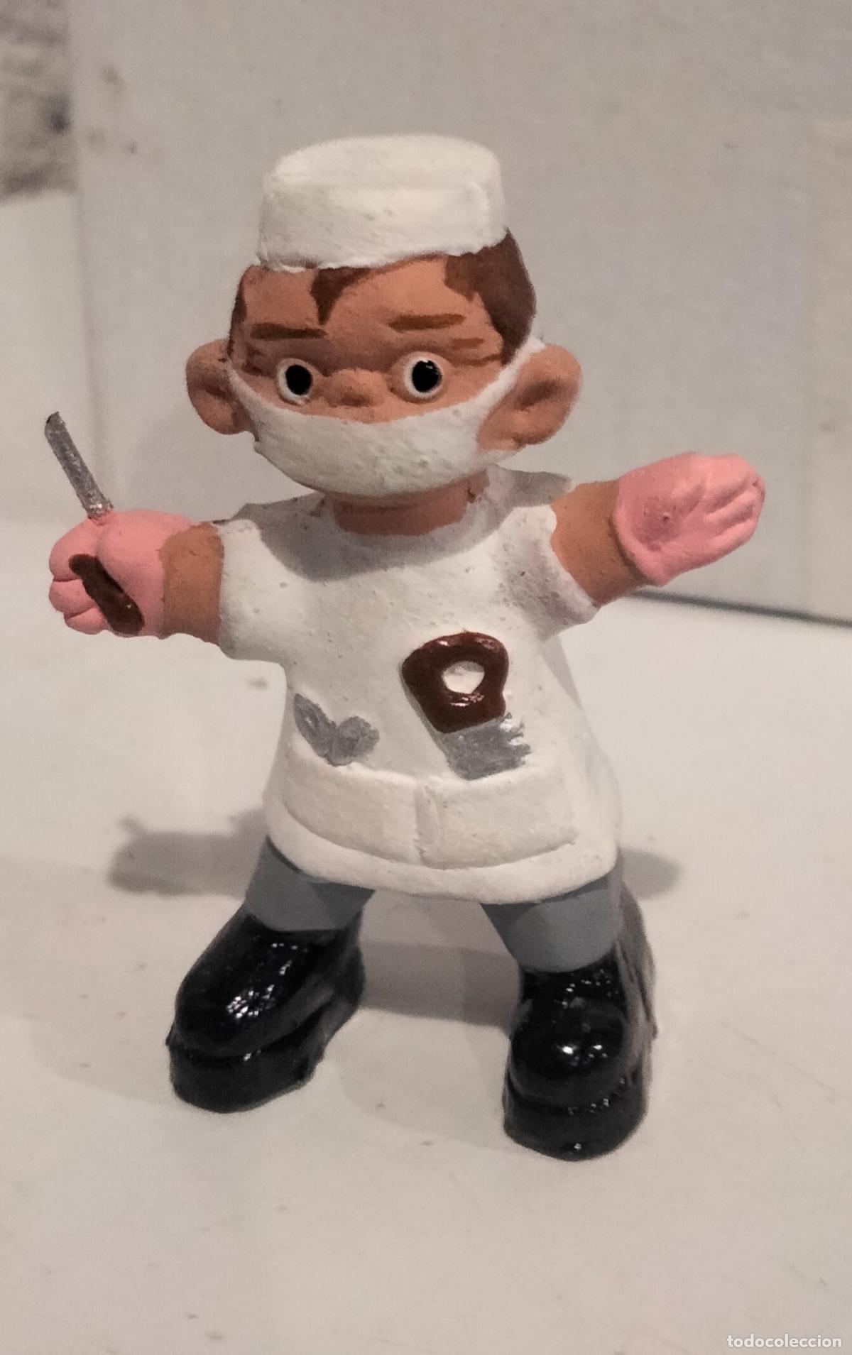 Coleccionismo: Figura cer&aacute;mica de Alborox. M&eacute;dico - cirujano.